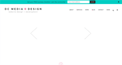 Desktop Screenshot of dcmediadesign.com