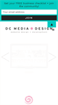 Mobile Screenshot of dcmediadesign.com